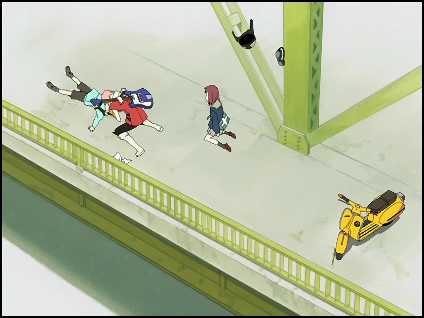 [Tsukyio Editing Resources] FLCL (Episode 1) Raw Clips (86) (tsukyio.com).mp4